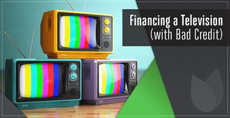 Televisions On Finance Bad Credit